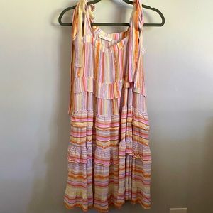 Pastel stripped dress